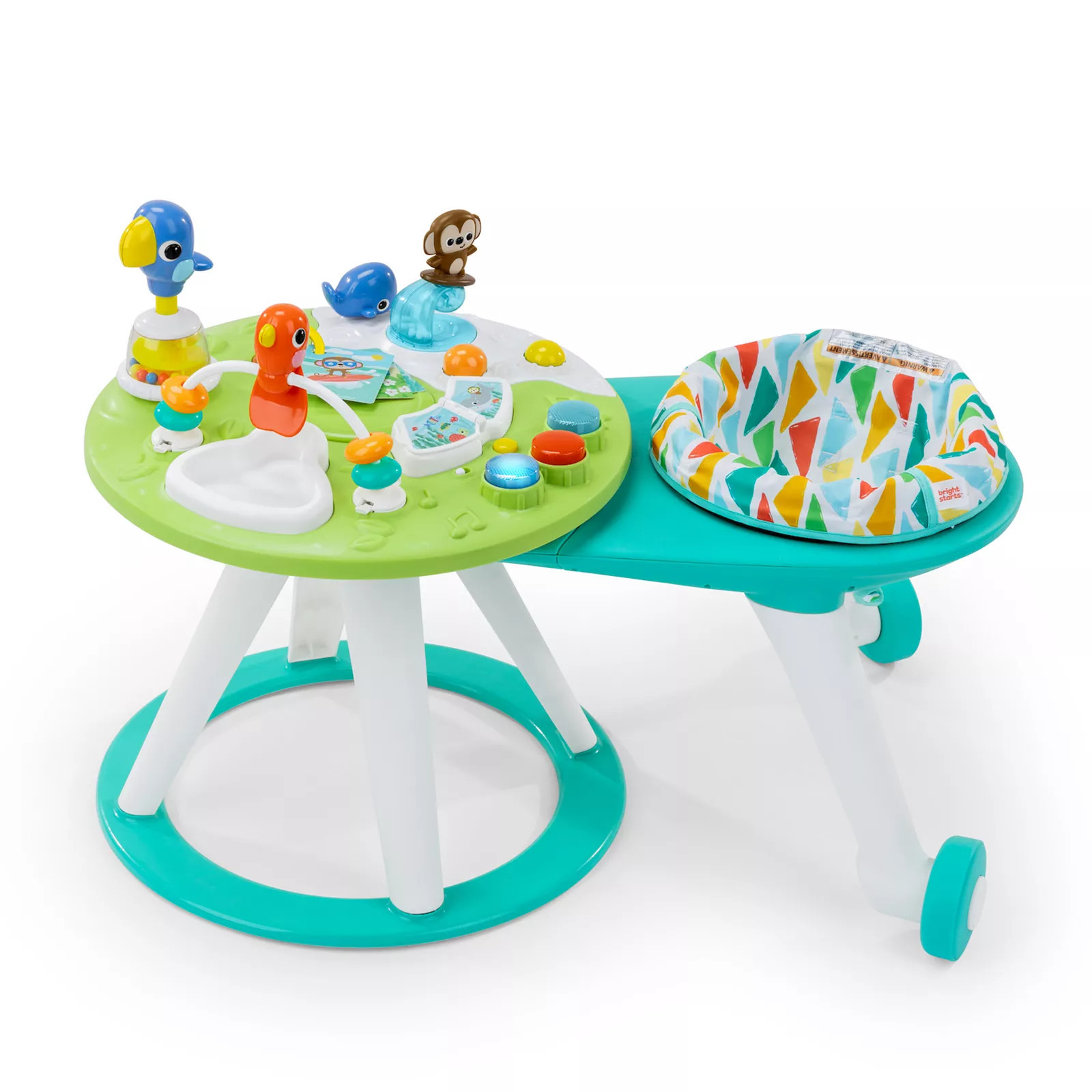 Bright Starts Around We Go 2-in-1 Walk-Around Activity Center, Tropic Cool | Kohl's