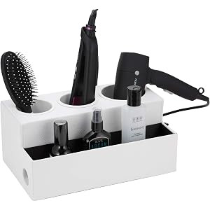 JACKCUBE Design Hair Dryer Holder Hair Styling Product Care Tool Organizer Bath Supplies Accessories | Amazon (US)
