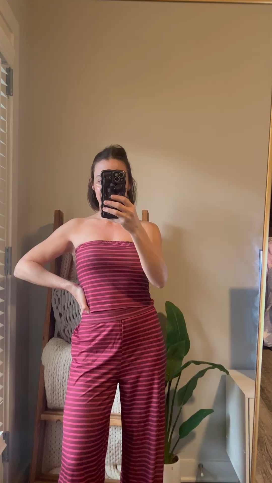 me and striped set go together real well 🩷💜 

I ordered this online from Walmart. I got a small, it’s a tad long in the legs but I’m 5”1 so most things are. Shipping said way longer than it actually took- arrived in 4 days. 

So comfy and cozy. I wore this for school drop off and to run a few errands afterwards. 

#LTKmorningroutine #LTKootd #LTKmomlife