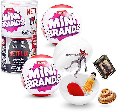 Mini Brands Netflix Capsule 2 Pack by ZURU, Surprise Toy with Collectible Minis, Blind Packaging,... | Amazon (US)