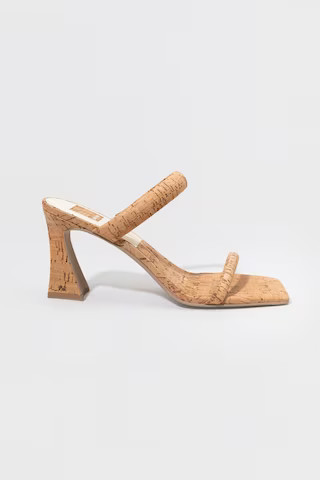 Women's Dolce Vita Double Band Heels in Natural by Francesca's - Size: 6.5 | Francesca's