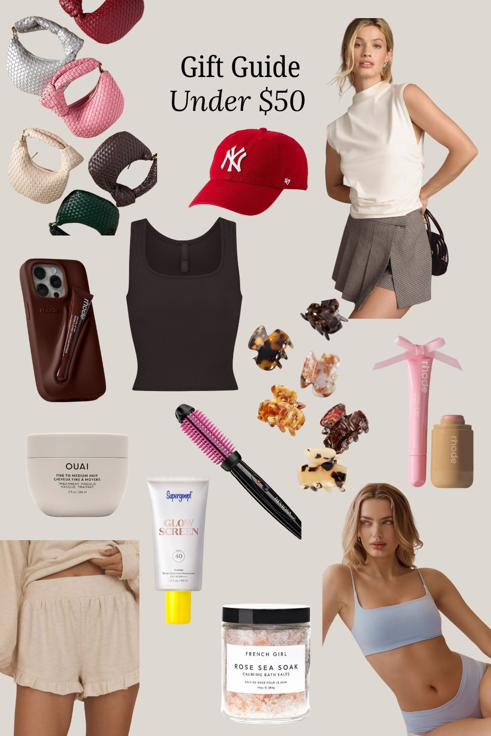 Gifts under $50 

 #LTKGiftGuide #LTKHoliday #LTKFindsUnder50