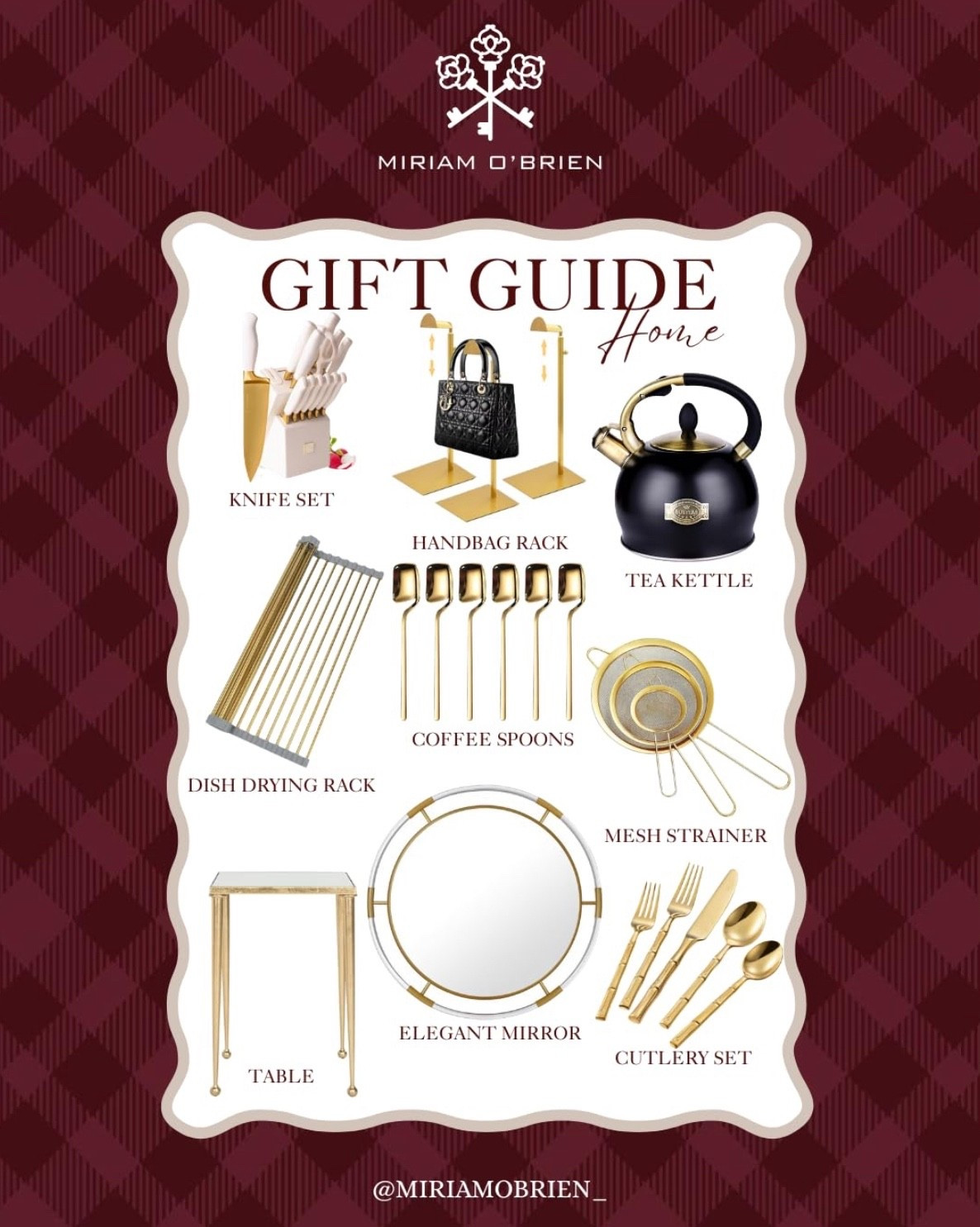 These products will keep you stylish in your home!

Follow me at @miriamobrien_ on IG and TikTok! 

#AmazonGiftGuide #HomeGift #GiftGuideForHome #AmazonHomeDecor 

#LTKGiftGuide #LTKHome #LTKHoliday