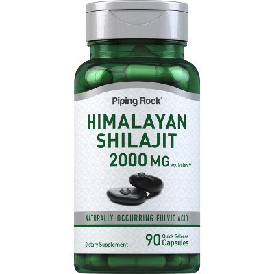 Piping Rock Shilajit Supplement 2000mg | 90 Capsules | Target