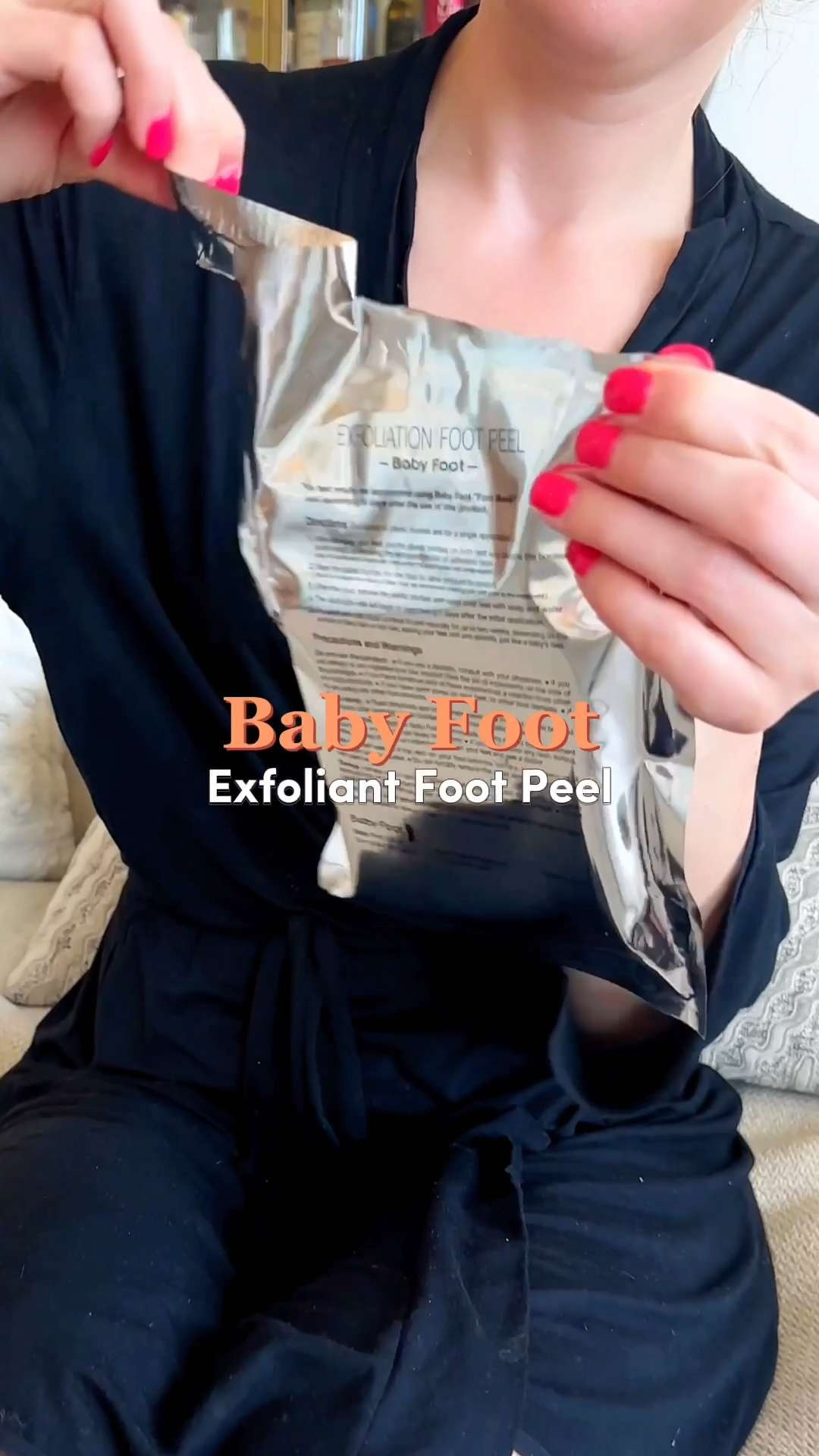 When your calendar is packed with work, content filming, and running a household, finding time to sit in a salon chair for hours just isn't happening. The Baby Foot Exfoliant Foot Peel completely transforms your feet from the comfort of your couch, using a powerful, scientifically formulated blend of 17 natural fruit extracts. 🧖‍♀️ Great buy if you are an on-the-go professional or multi-tasking creator who needs a highly effective, hands-free body care solution that works around a demanding schedule 🌸  #HomeSpa #PedicurePrep #SmoothSkinTips #FootPeel #BabyFoot #BathroomOrganization  

#LTKmorningroutine #LTKselfcare