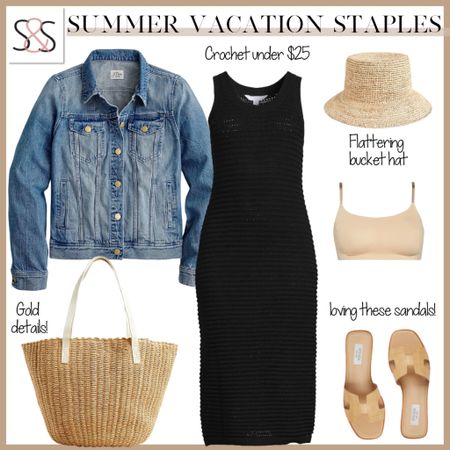 Black crochet dress perfect for the beach or summer vacations under $20 

#LTKunder50 #LTKstyletip #LTKtravel