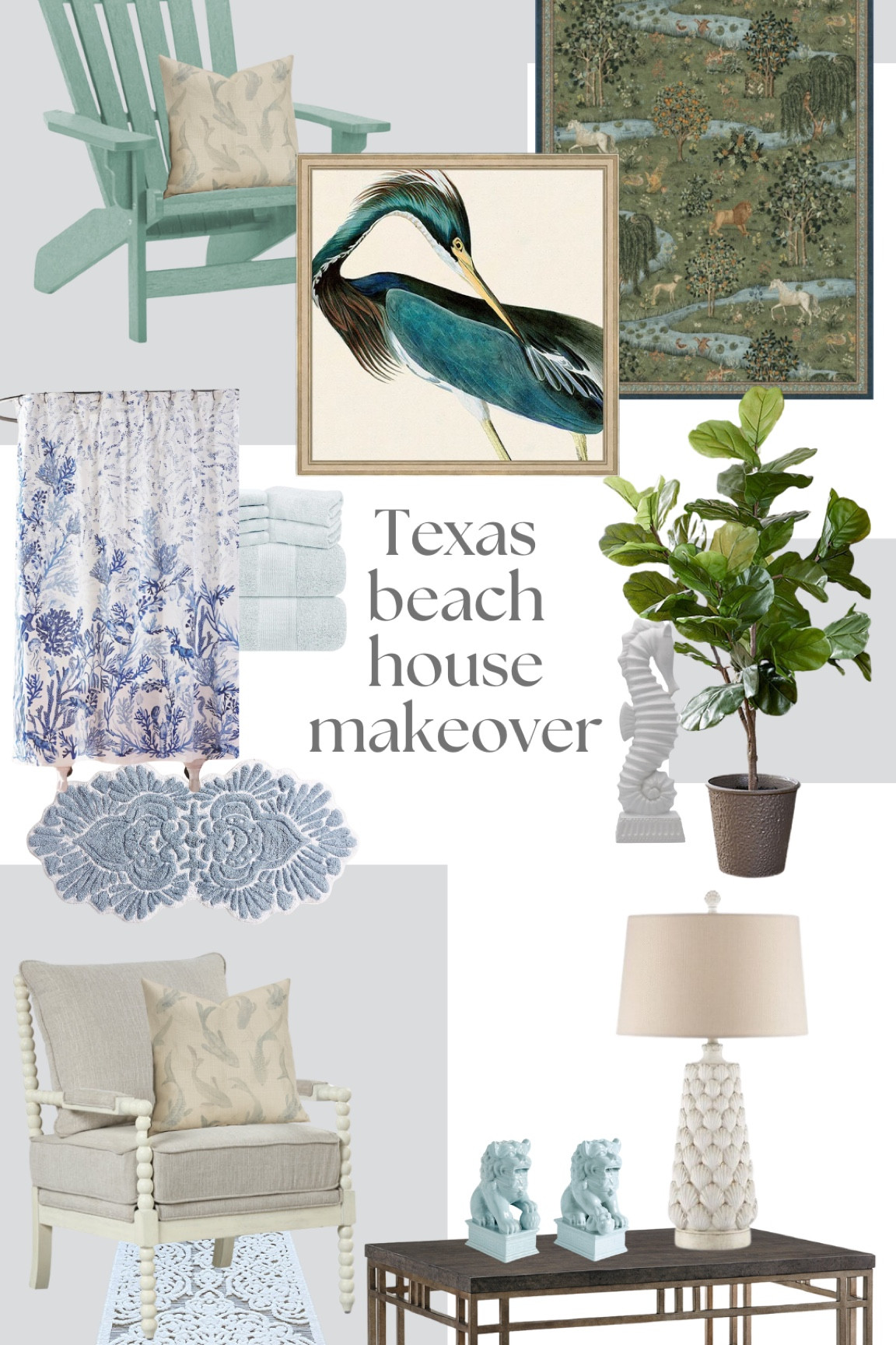 Texas Beach House Makeover🌊

#LTKhome #LTKSeasonal #LTKtravel