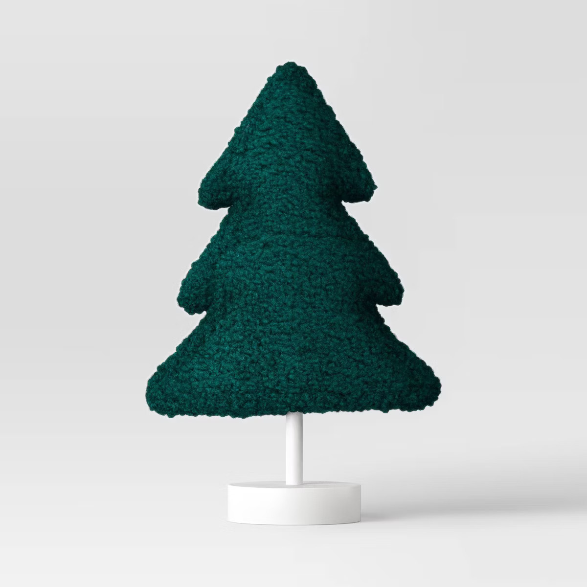Faux Shearling Fabric Christmas Tree Sculpture - Wondershop™ | Target