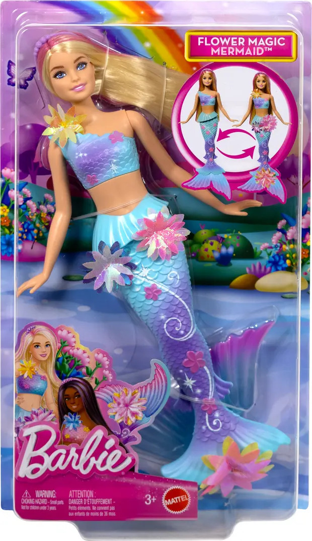 Flower Magic Mermaid™ Doll | Nordstrom