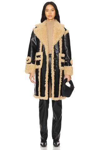 OW Collection Montreal Coat in Black from Revolve.com | Revolve Clothing (Global)