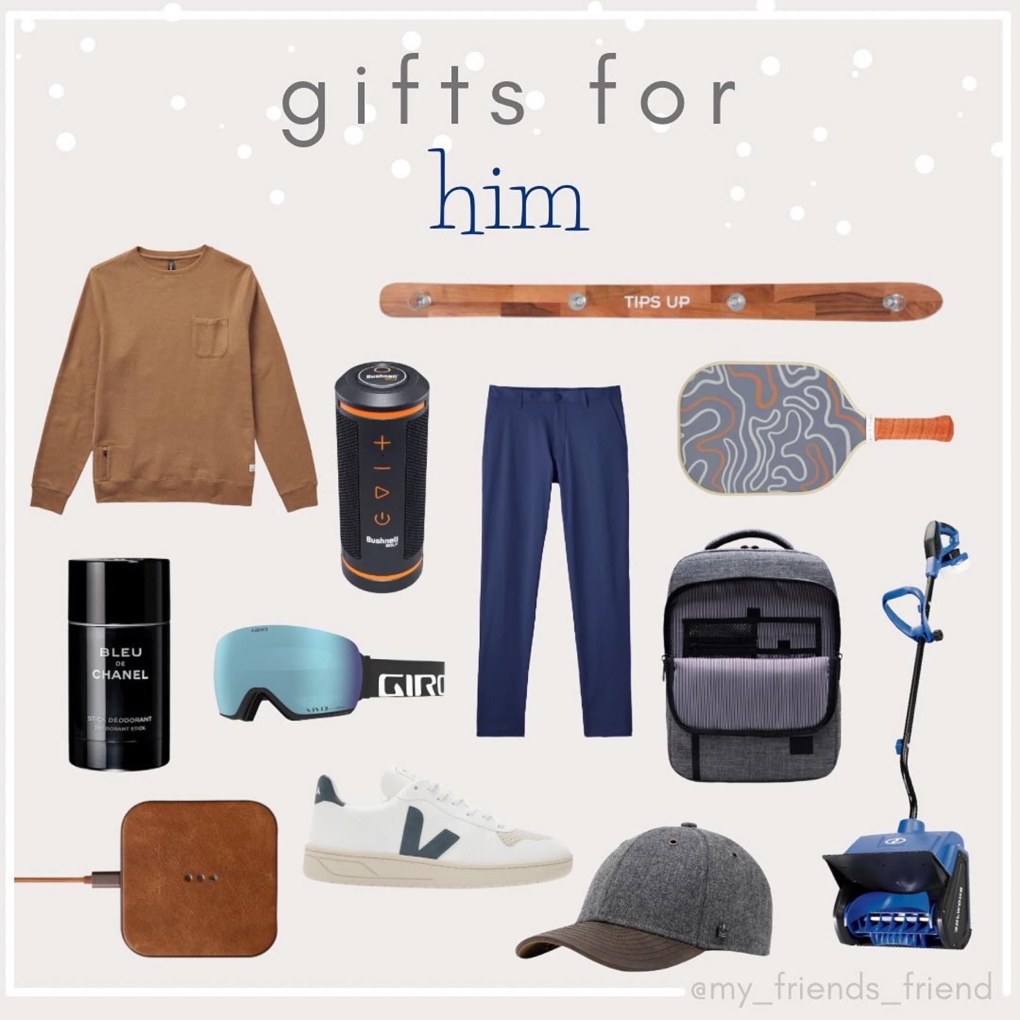 link in IG bio for full list! 80+ ideas all from our friends to yours 👯‍♀️ 
#LTKgifts

#LTKmens #LTKHoliday #LTKGiftGuide