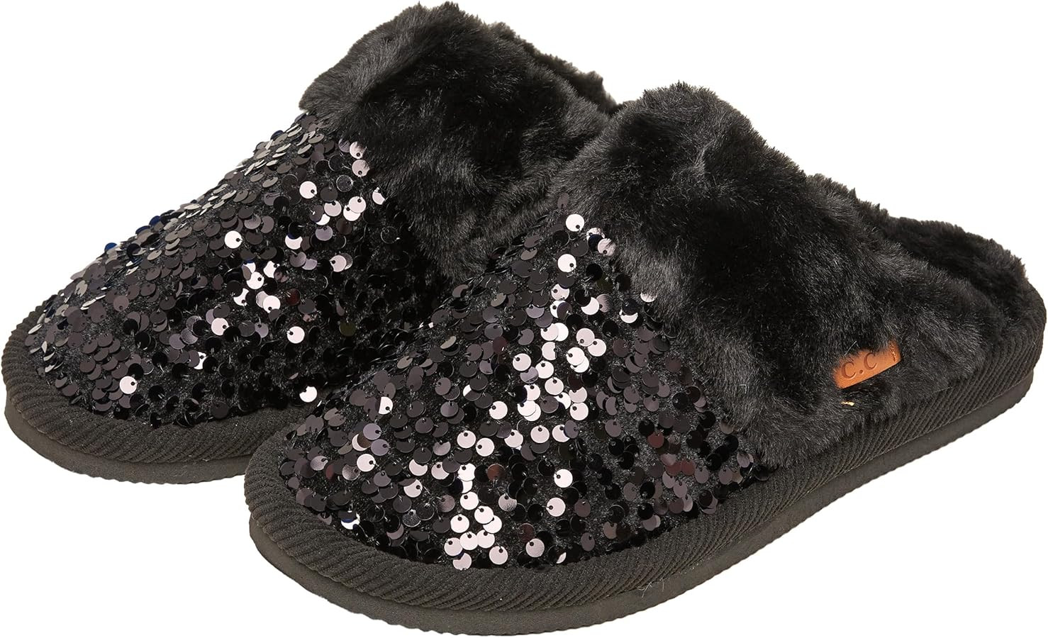 Funky Junque Fuzzy Clog Slippers for Women – Cute House Shoes, Indoor Outdoor Fluffy Bedroom Sl... | Amazon (US)