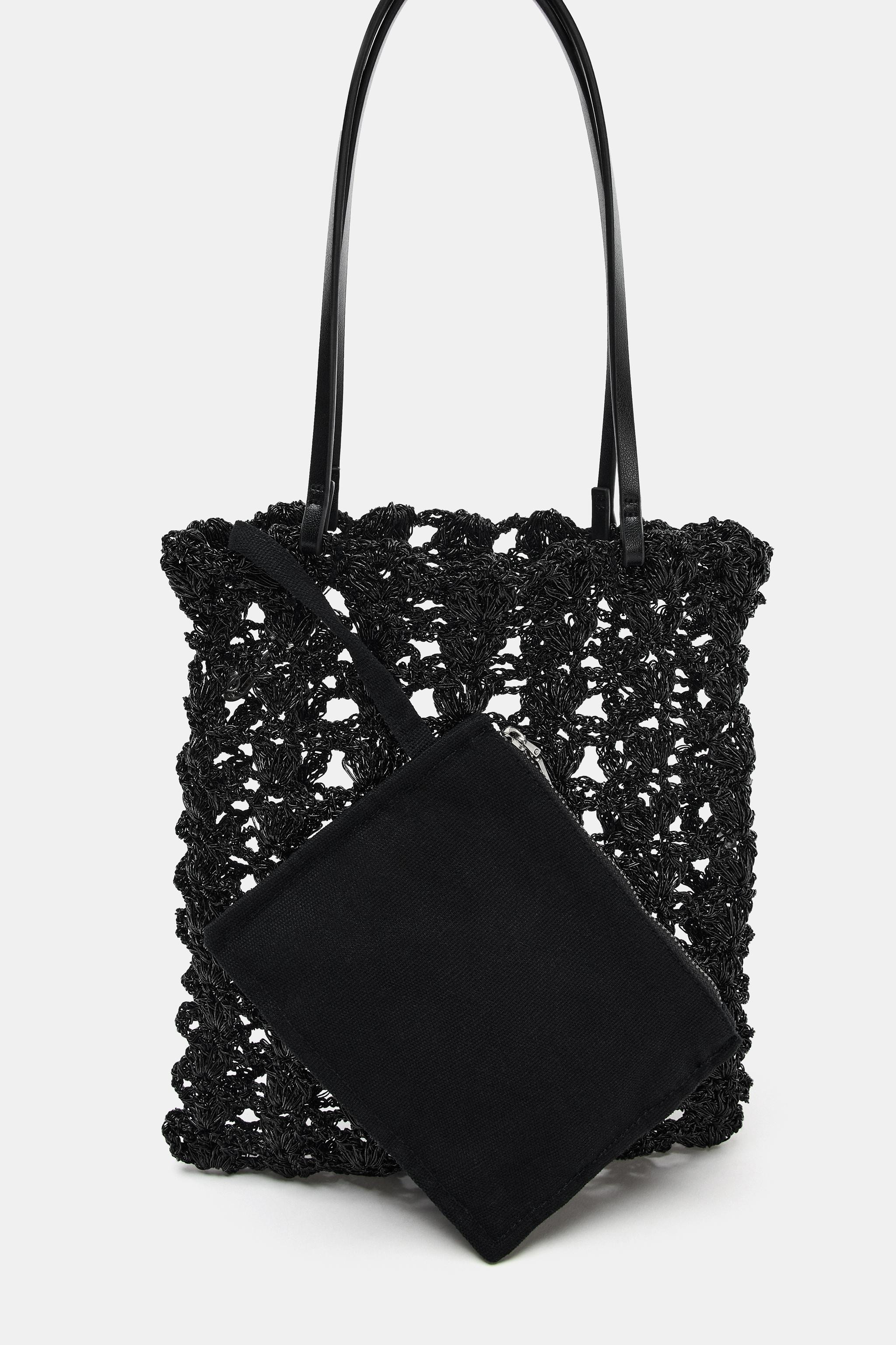 CROCHET MINI TOTE | Zara US