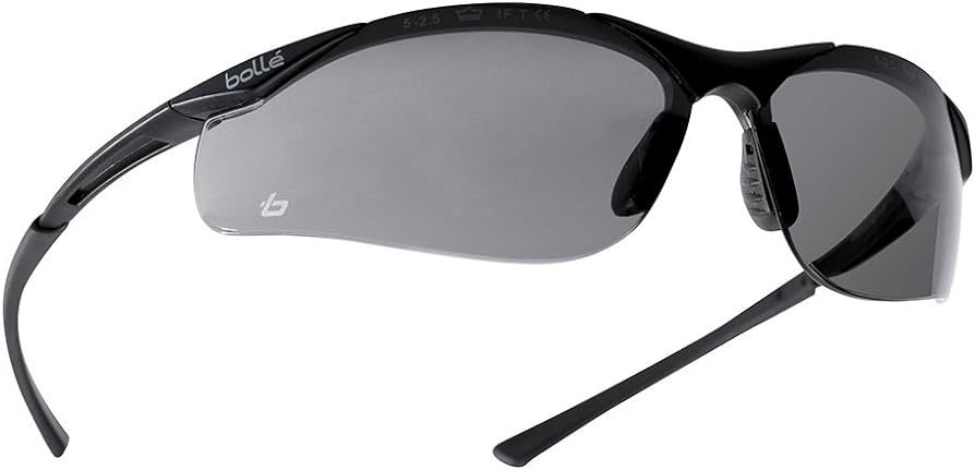 Bollé Safety 253-CT-40045 Contour Safety Eyewear with Semi-Rimless Nylon Frame and Smoke Anti-Fo... | Amazon (US)