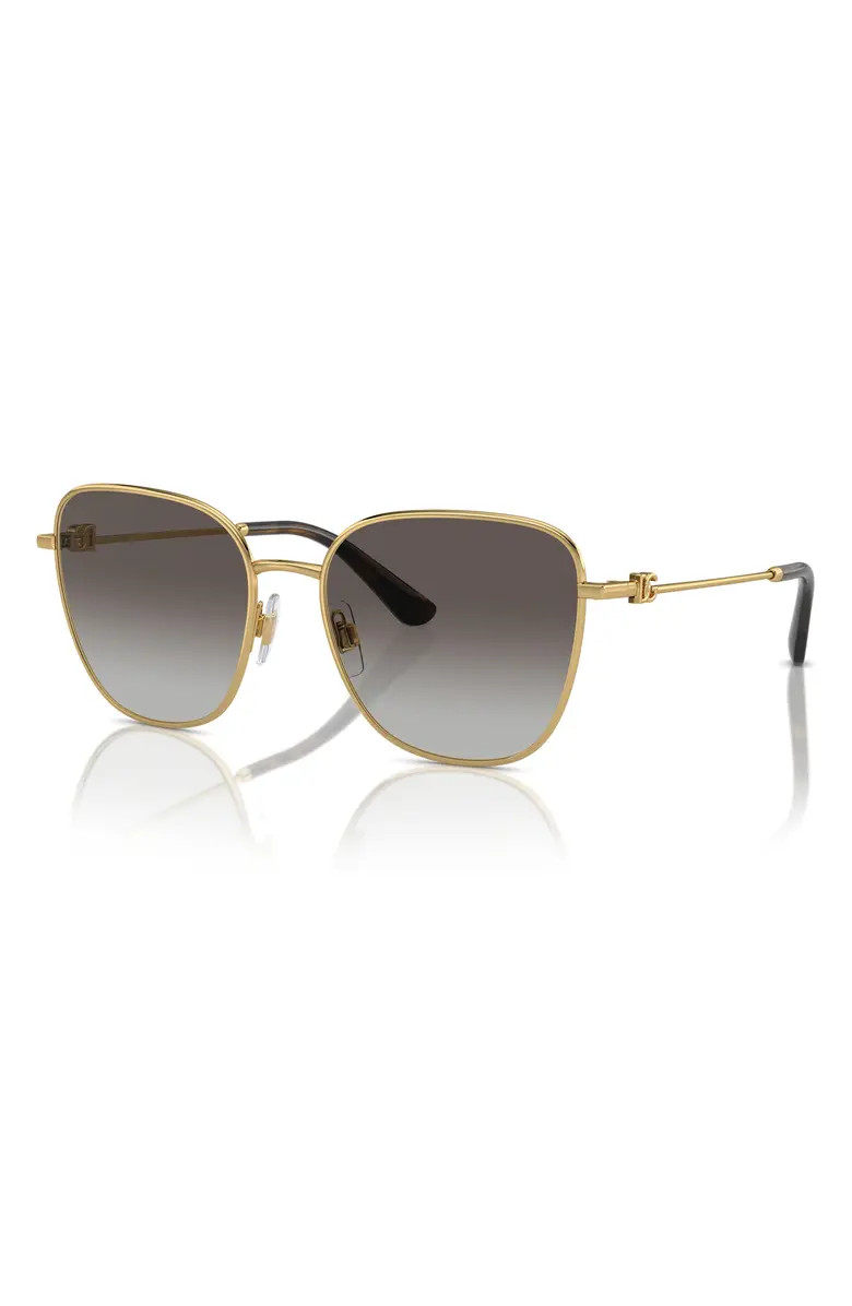 Dolce&Gabbana 56mm Gradient Butterfly Sunglasses | Nordstrom | Nordstrom