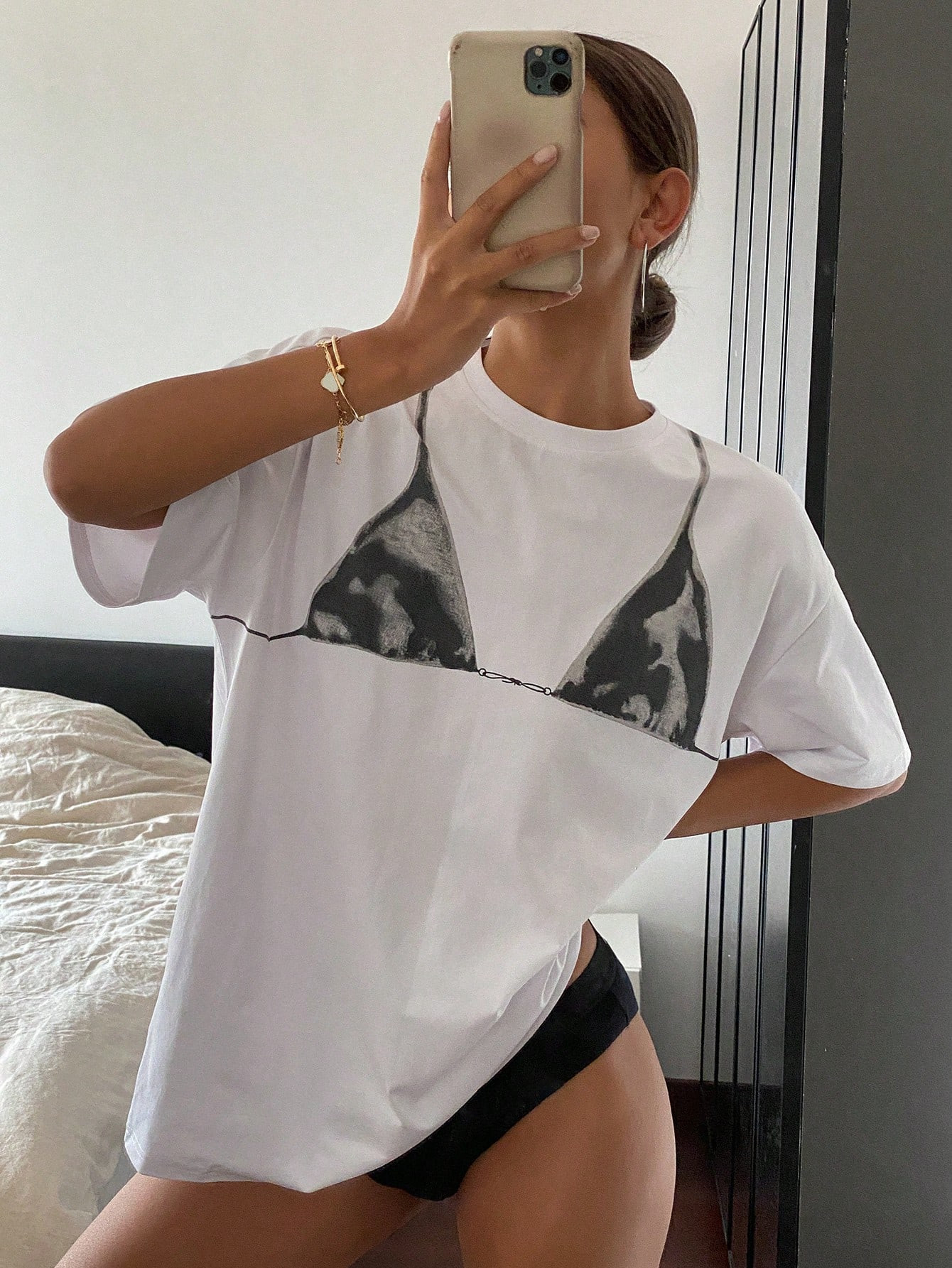 DAZY Women's Casual Round Neck Short Sleeve T-Shirt | SHEIN
