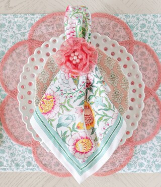 x Nellie Howard Ossi Collection Floral Napkins, Set of 4 | Dillard's