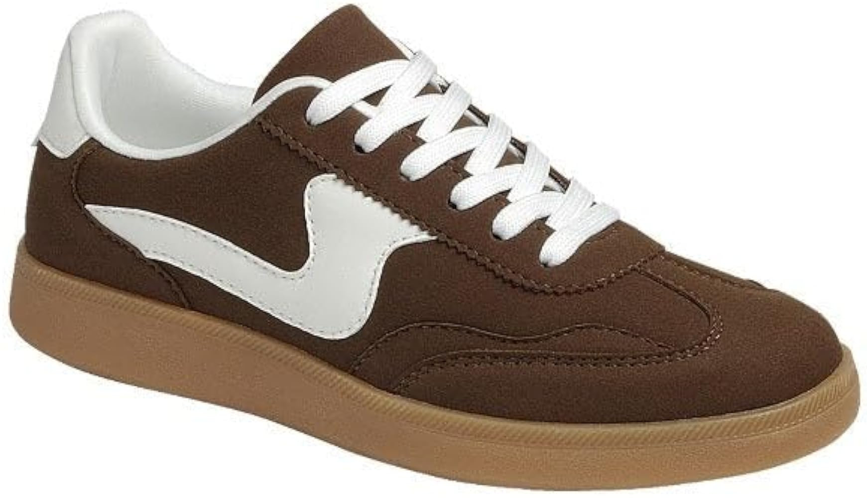 Forever Link Modern-12 Women's Low Top Lady Sneakers Lace-up Fashion Shoes | Amazon (US)