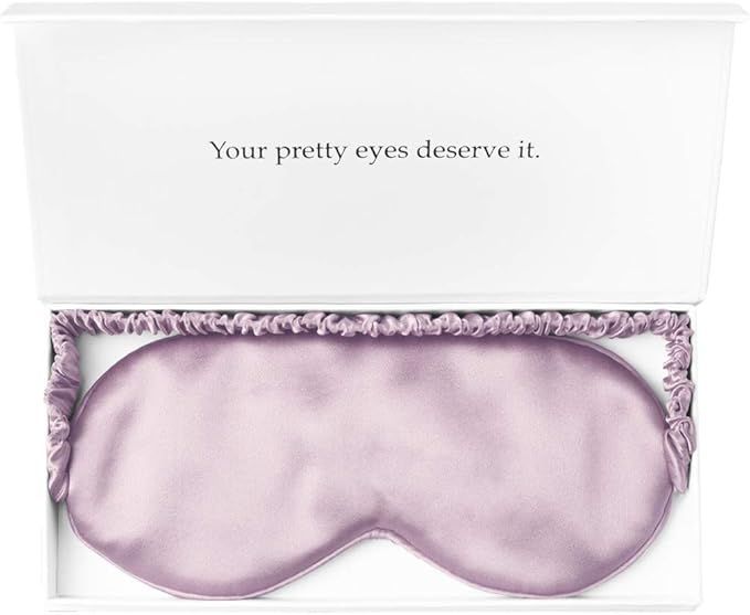 YANSER Luxury Silk Eye Mask 100% Mulberry Silk Sleep Mask | Anti-Aging/Skin Care | 6 Colors | Ult... | Amazon (US)