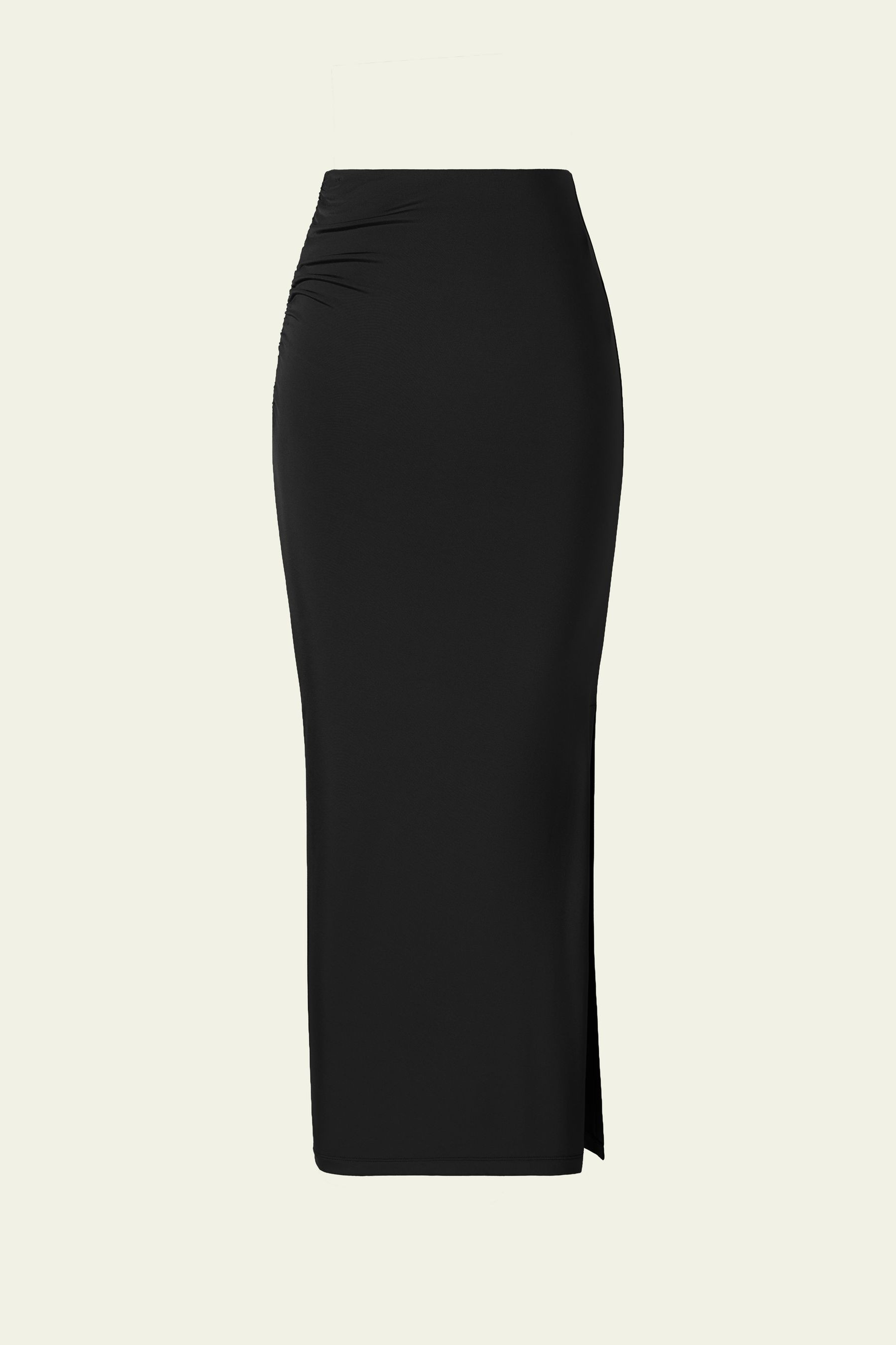 Silk Breeze Jersey Slim-Fit Maxi Skirt | LILYSILK