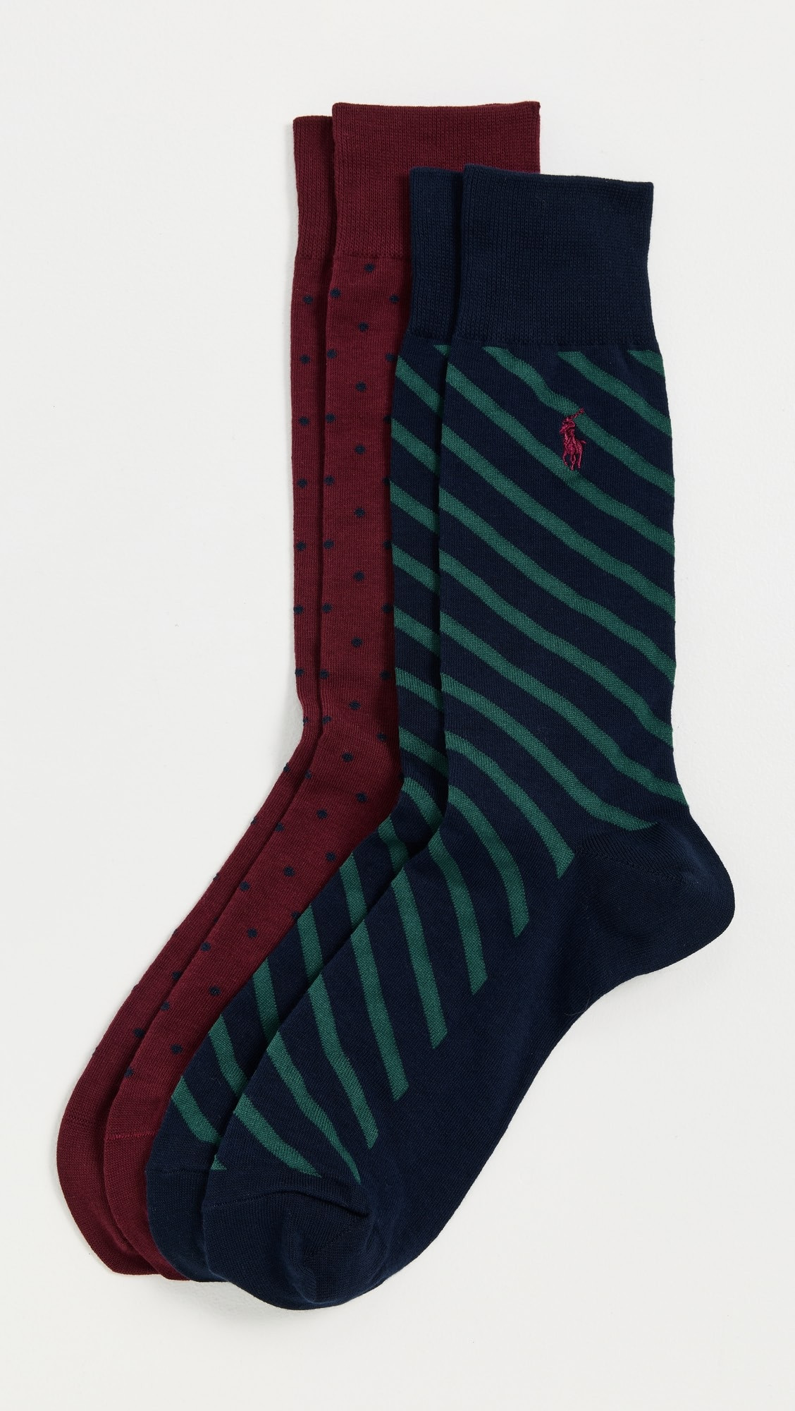 Dot Stripe Socks 2 Pack | Shopbop