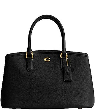 COACH Legacy Medium Carryall Satchel Bag - Black | Dillard's