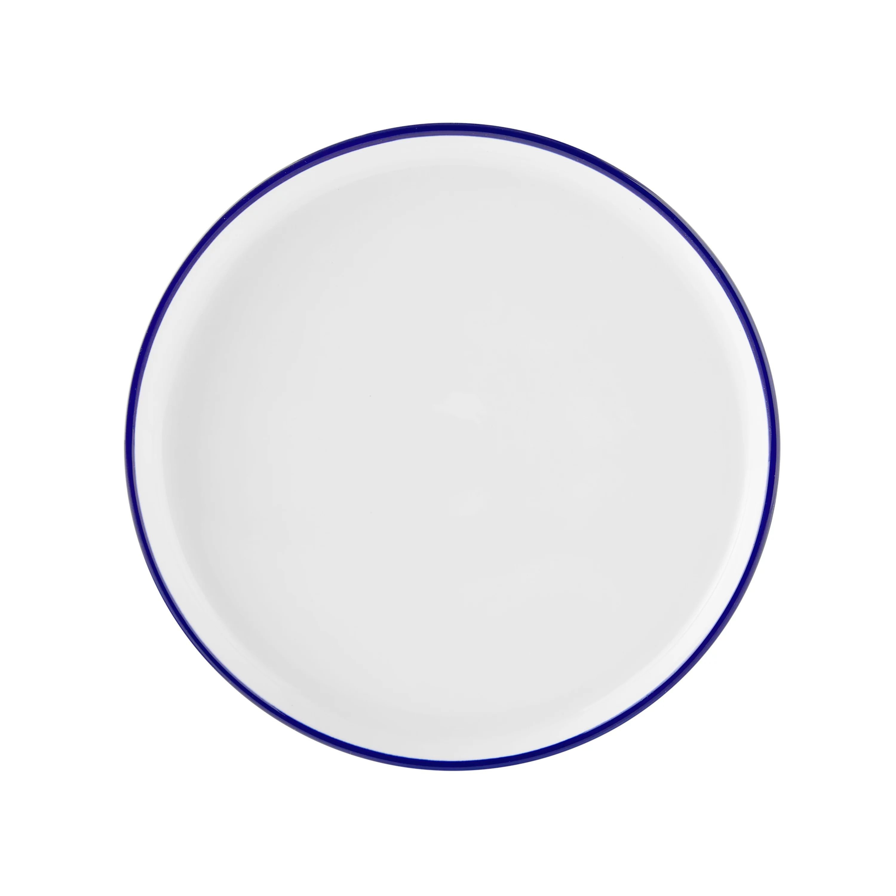 Mainstays Blue Rim Stoneware Salad Plate | Walmart (US)