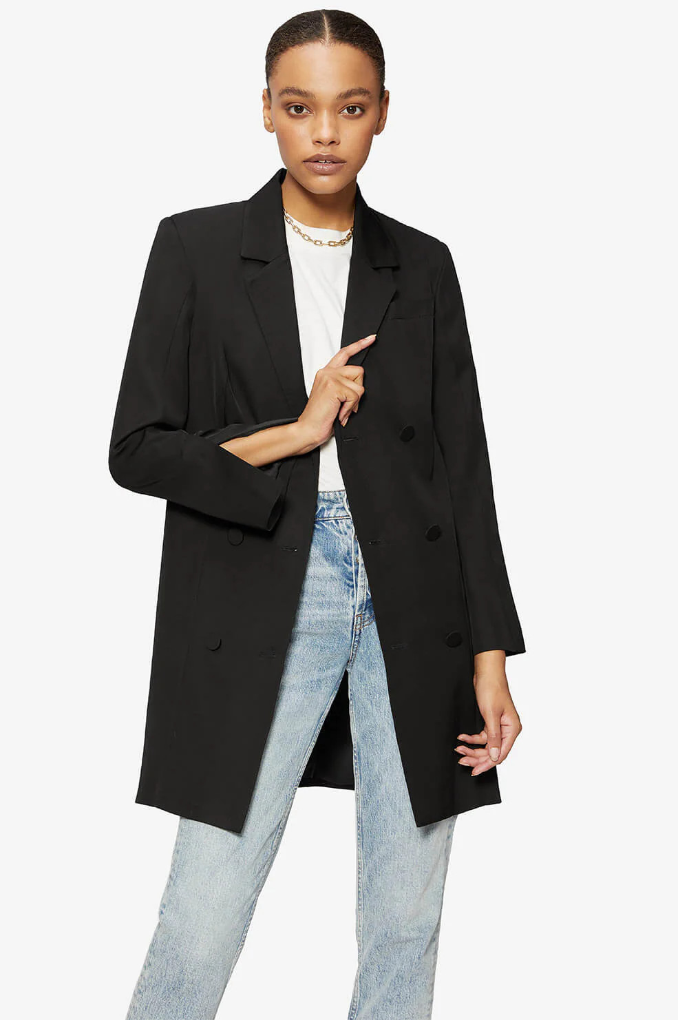 Francoise Blazer Dress - Black | ANINE BING