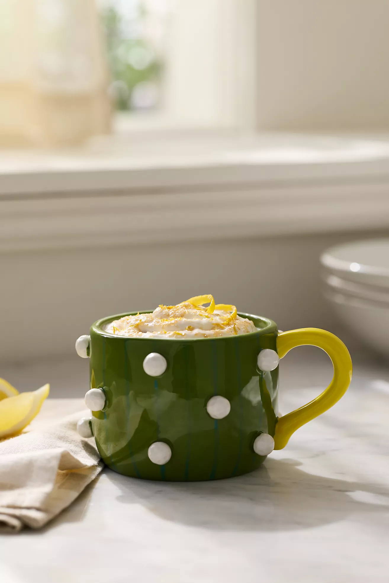 Winged Pupa Stoneware Hobby Mug | Anthropologie (US)