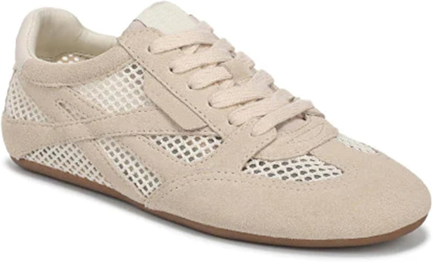 Mesh Sneakers for Women Almond Toe Lace Up Retro Tennis Shoes Breathable Comfortable Fashion Snea... | Amazon (US)