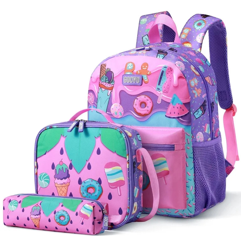 Gocvo Kids Backpack for Girls, Waterproof Teens Bookbag Cute School Backpacks, Students Bookbag S... | Walmart (US)