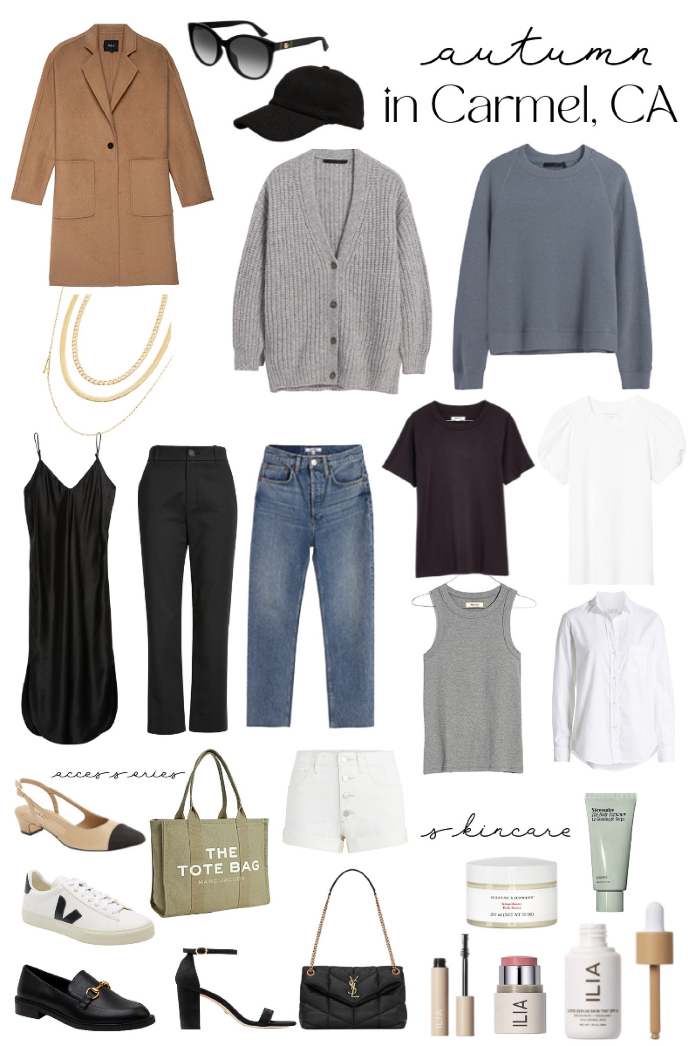 A quick packing list for Autumn in Carmel-by-the-Sea

#california #casualcaliforniastyle #packinglist #whattowear

#LTKcurves #LTKtravel #LTKstyletip