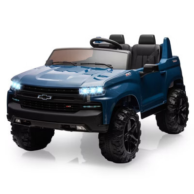Garvee 24V Kids Ride On Car ,2-Seater Licensed Chevrolet Ride On Car Toy with Parent Remote Control,for Boys and Girls, Dark Blue | Target
