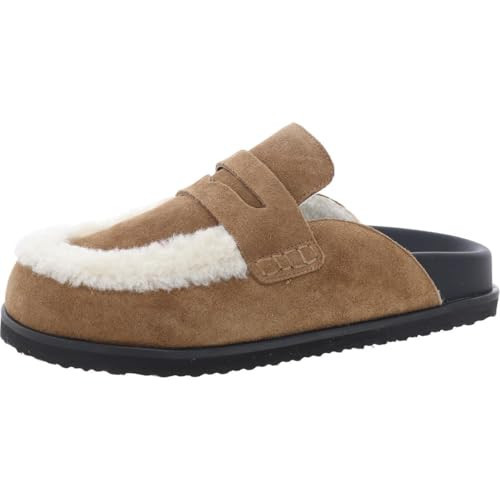 Steve Madden Women's Tomlin Loafer, Chesnut Suede, 7 | Amazon (US)