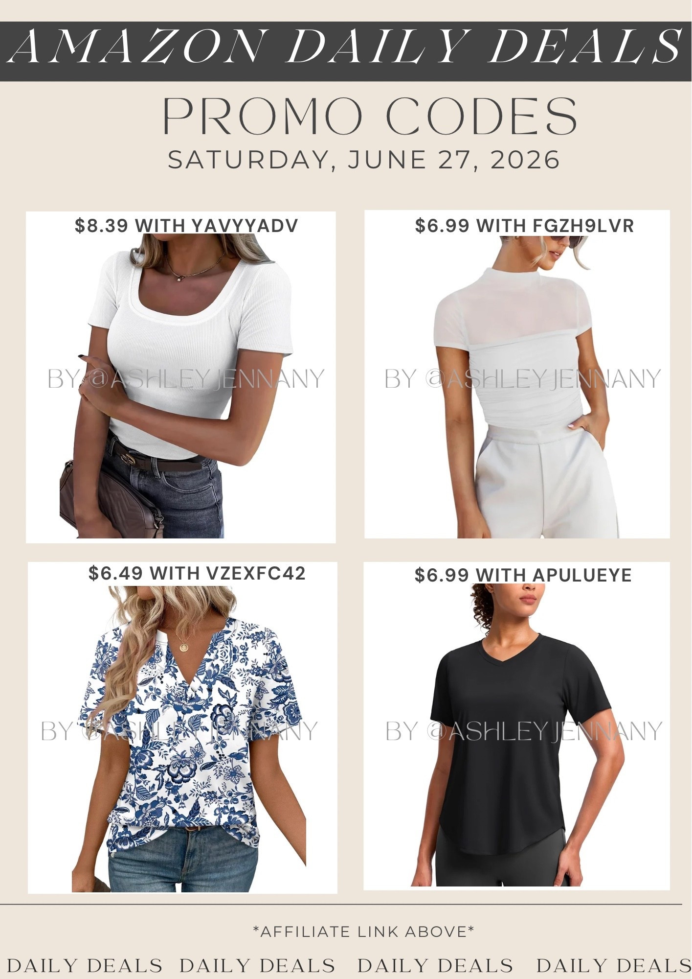 Amazon deals

#LTKSaleAlert #LTKMidsize #LTKootd