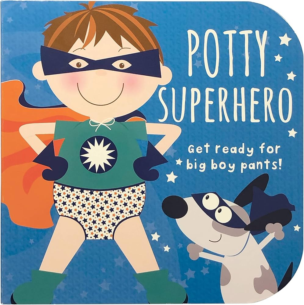 Potty Superhero: Get Ready For Big Boy Pants! Children's Potty Training Board Book | Amazon (US)