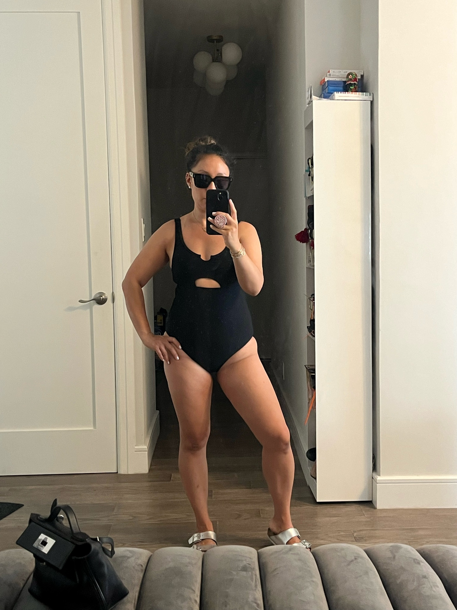 Back one piece swimsuit. Cut out swim suit. I’m wearing an xs. Adjustable straps.

#LTKFindsUnder50 #LTKSwim #LTKTravel