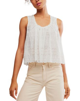 Marina Eyelet Tank | Bloomingdale's (US)