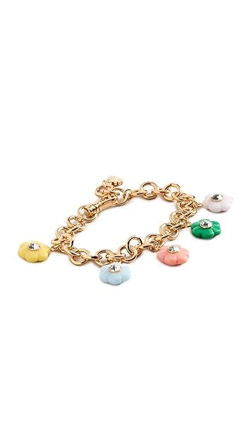 Daphne Crystal Charm Bracelet | Shopbop