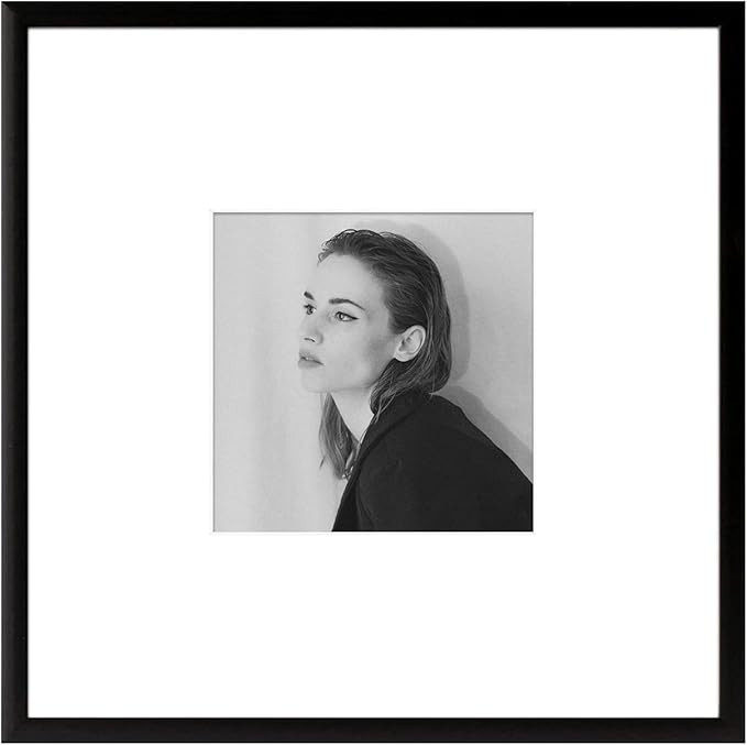 Golden State Art - 8x8 Aluminum Picture Frame - with Mat for 4x4 Photo or Without Mat for 8 x 8 P... | Amazon (US)