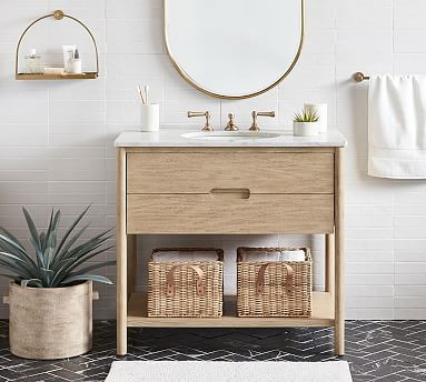 Manzanita 36" Single Sink Vanity | Pottery Barn (US)