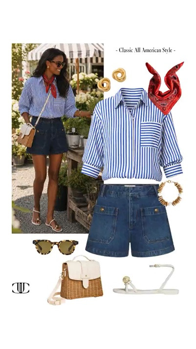 Classic All-American summer style ❤️🤍💙

I pulled together 8 looks perfect for Memorial Day, the 4th of July, and every summer moment in between. Think crisp white denim, navy maxis, breton stripes, gingham, and the perfect pop of red.

Easy, timeless looks made for backyard barbecues, harbor dinners, fireworks, and long weekends by the water. Save this for summer outfit inspo and tap to shop each look. ✨

#LTKootd #LTKSeasonal #LTKOver40