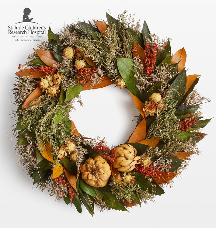 Rustic Peppercorn Dried Wreath | Rejuvenation