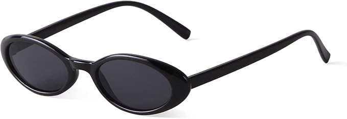 VIA LEECA Trendy Oval Sunglasses Women 90’s Vintage Sun Glasses Fashion Tinted Glasses UV400 Pr... | Amazon (US)