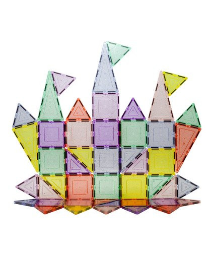 PicassoTiles Glitter Tile Block 48-Piece Magnetic Building Set | Best Price and Reviews | Zulily | Zulily