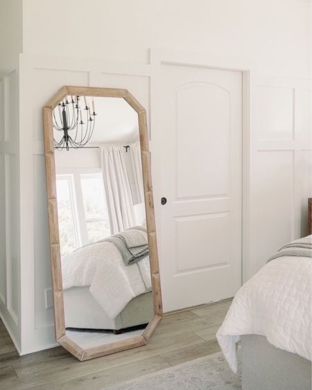 If you’re looking for a new full length mirror to add to your home, I highly recommend this one! It’s the most beautiful carved frame natural wood, and it’s wonderful quality. Under $250! 

#LTKhome #LTKstyletip