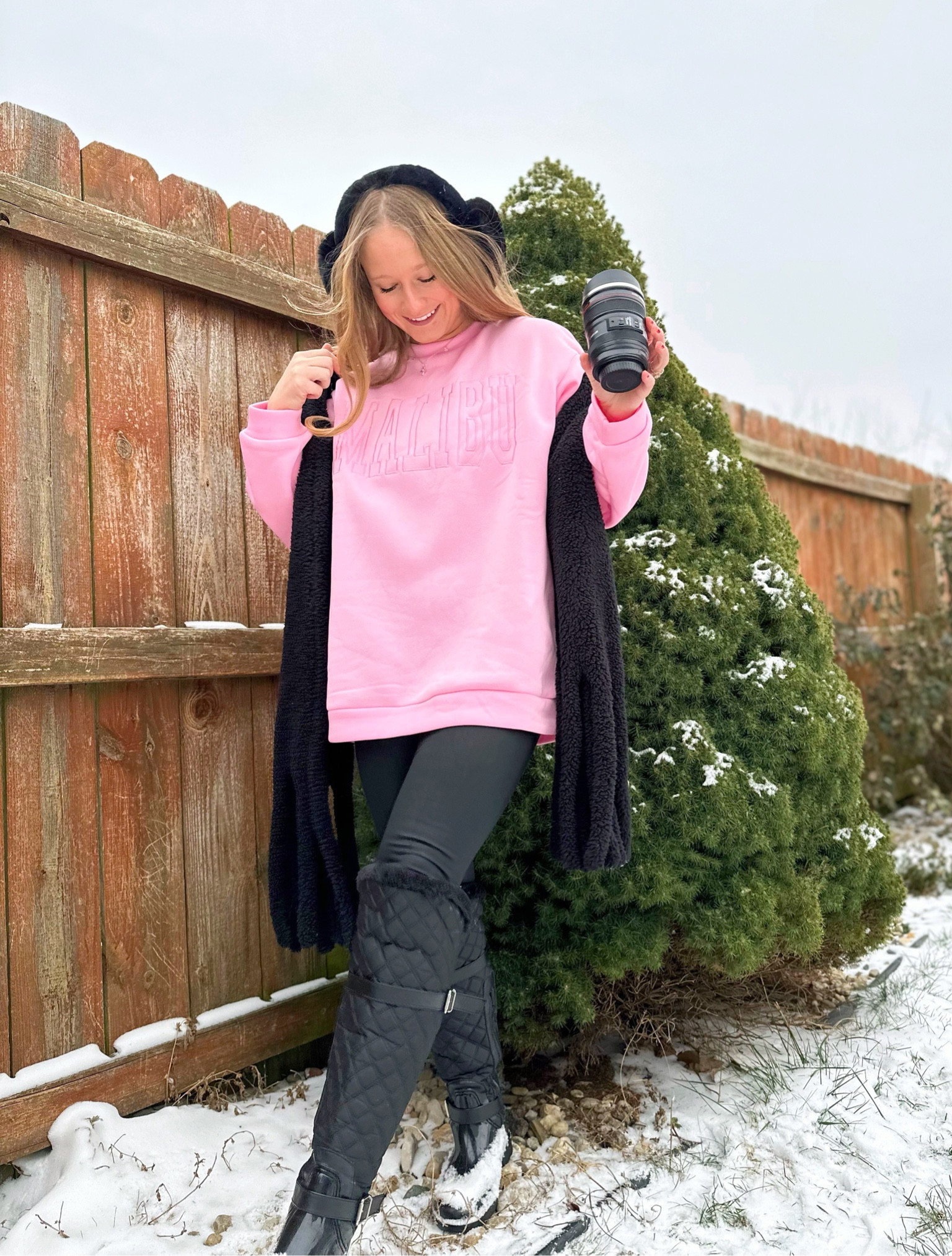 Winter pinks ❄️🦩

#LTKunder50 #LTKfit #LTKstyletip