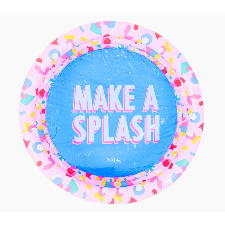 Packed Party Make A Splash, Inflatable Round Swimming Pool, 62.2 x 62.2 x 15.7 inches, Multi-Colo... | Walmart (US)