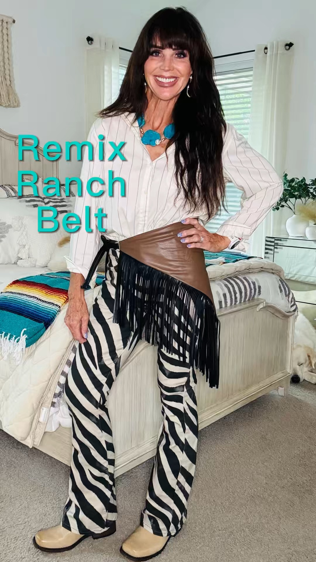 I made this reversible belt the other day and thought it was so fun I wanted to share!!

#LTKdayinmylife #LTKootd #LTKOver40