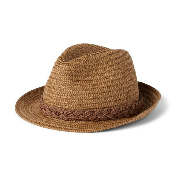 Braided Straw Fedora | Janie and Jack